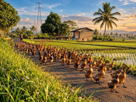 Rice Fields with ducks - Hero picture